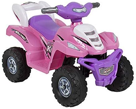 Unbrande Kids Ride On ATV 6V Toy Quad Battery Power Electric 4 Wheel Power Pink Children's Toys