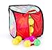 JaxoJoy 100 Pit Balls – Bulk Supply of Colorful, Crush Proof Plastic Balls for Ball Pit, Inflatable Jumper Tent, Swimming Pool & More – Non Toxic & BPA Free – FREE Storage Case