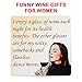 ADEAVE Wine Gifts for Women - Christmas Gifts for Mom, Her, Stocking Stuffers - Gift Ready Packaging - Funny Women Gifts If You Can Read This Socks Bring Me Some Wine Socks, Wine Coaster