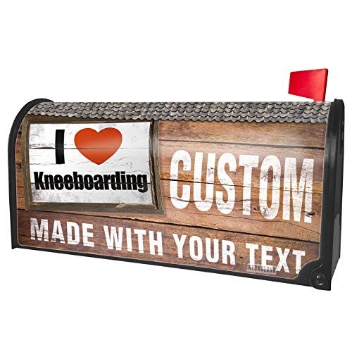 NEONBLOND Custom Mailbox Cover I Love Kneeboarding