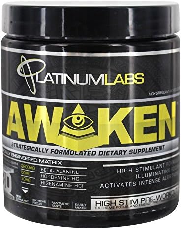 Platinum Labs - Awaken High Stim Pre-Workout Australian Summer - 7.1 oz.