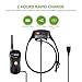 Vibration Collar for Dogs No Shock, Dog Training Collar with 1980ft Remote IPX7 Waterproof Rechargeable Blind Operation for Small Medium Dogs Deaf Dog(22 to 88lbs)
