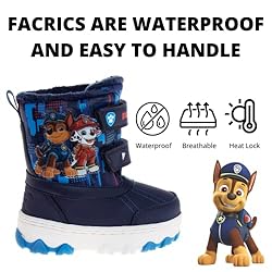 Paw Patrol Boys Snowboots - Chase and Marshall