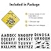 Dinosaur Decor: 2 in 1 Dinosaur Party Supplies and Dinosaur Room Decor for Boys. Decorate Entrance to Party or Kids Room with These Dinosaur Decorations. Includes Dino Sign and Dinosaurs Wall Decals