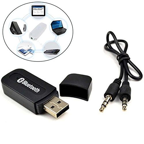 HeroNeo® 3.5mm USB Bluetooth Wireless Stereo Audio Music Speaker Receiver Adapter Dongle