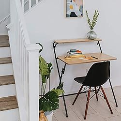 SOFSYS Modern Folding Desk for Small