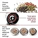 Premium Salt and Pepper Grinder Set With FREE BONUS Stand - Improved Elegant Brushed Stainless Steel With Adjustable Coarseness, Salt and Pepper Shakers, Easy To Fill, Best Gift Idea!