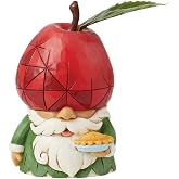 Enesco Jim Shore Heartwood Creek Fruit Apple Gnome Figurine, 3.94 Inch, Multicolor