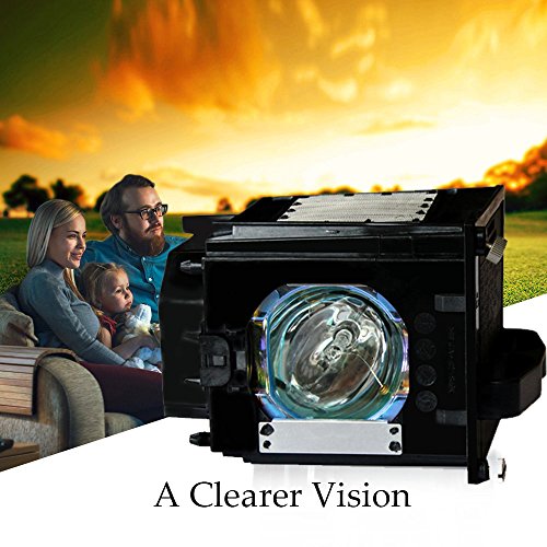 Ahlights 915P049010 Replacement Lamp with Housing For Mitsubishi TV - Thumbnail 3