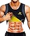 NINGMI Sweat Vest for Men Neoprene Waist Trainer Tank Weighted Vest Waist Trimmer Sauna Suit Running Vest