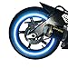 customTAYLOR33 (All Vehicles Blue High Intensity Grade Reflective Copyrighted Safety Rim Tapes (Must Select Your Rim Size), 18