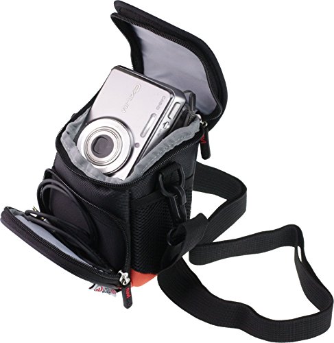 Navitech Black Digital Camera Compact DSLR Case Bag For The Nikon DL18-50  Nikon DL24-85 Nikon DL24-500