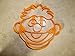 ERNIE FACE SESAME STREET MUPPET CHARACTER LOVES RUBBER DUCKIE KIDS TV SHOW SPECIAL OCCASION COOKIE CUTTER BAKING TOOL 3D PRINTED MADE IN USA PR2251