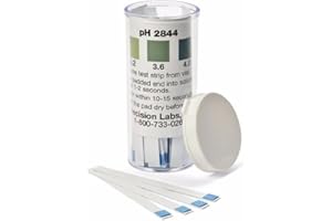 Acid Test Strips For Wine (2.8 to 4.4 pH), 100-Count