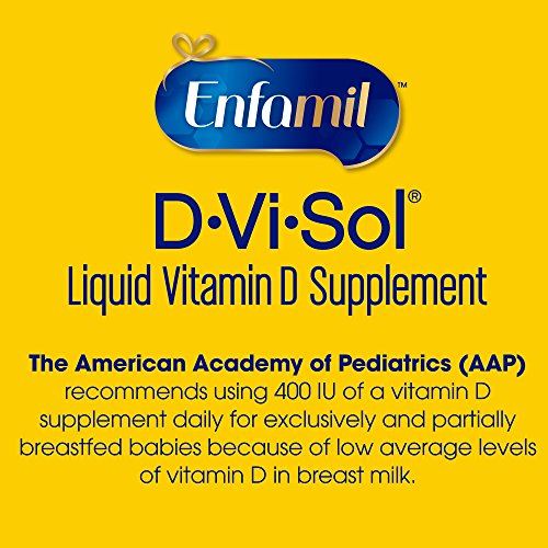 Enfamil DViSol Vitamin D Supplement Drops for Infants 50 mL dropper