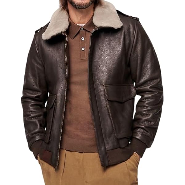 A2 Military Specs Bomber Cowhide Leather Jacket Made in the USA at