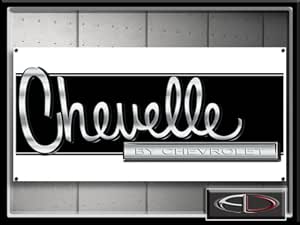 Amazon.com: Chevrolet Chevelle Sign Banner SS