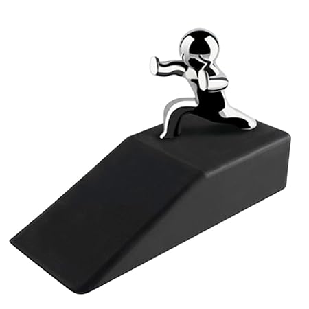 Prokth Innovative Safety Anti Collision Rubber Door Wedge Stopper