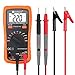 Neoteck Auto Ranging Digital Multimeter AC/DC Voltage Current Ohm Capacitance Frequency Diode Transistor Audible Continuity, Multi Tester with Backlit LCD