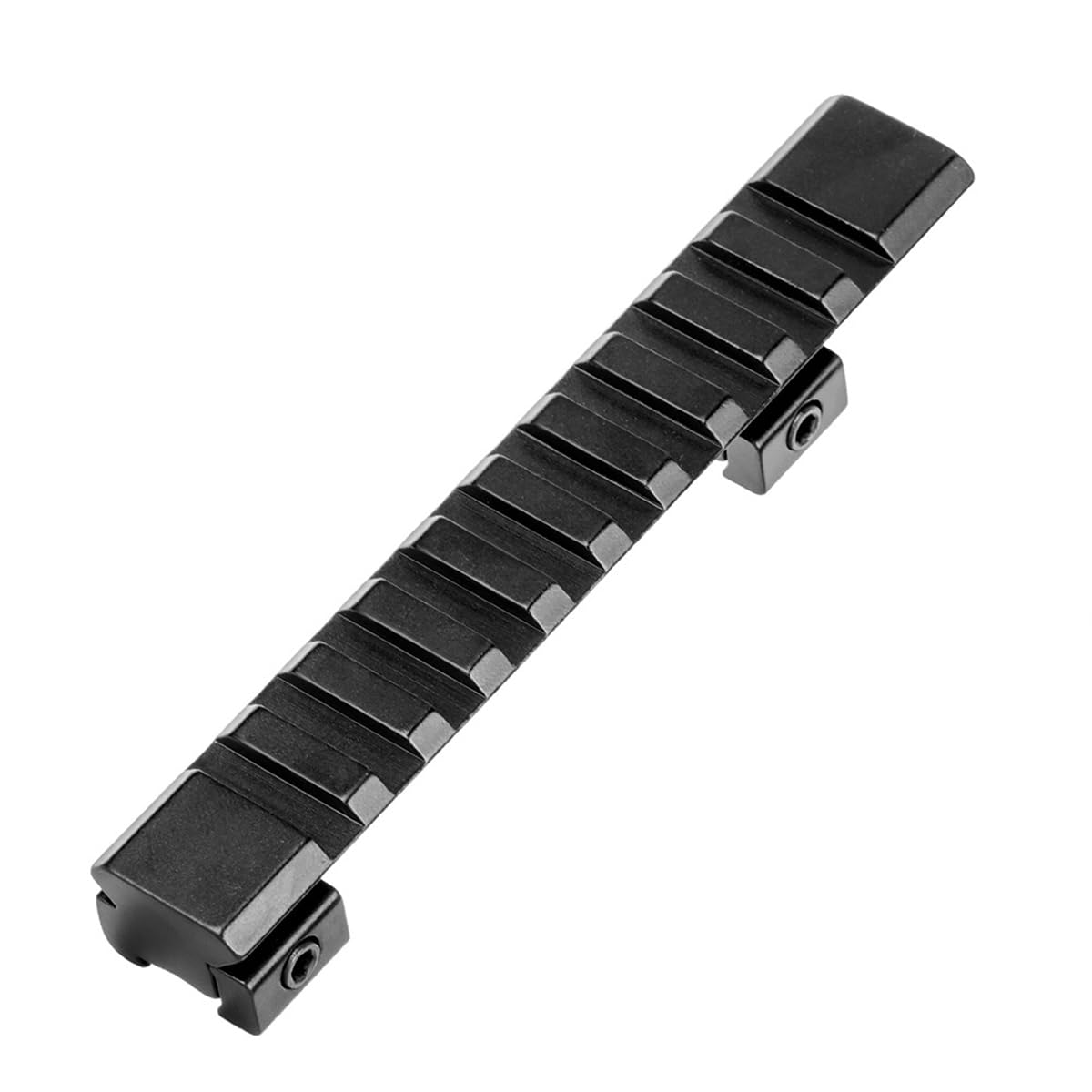 Paike Riser Mount 11mm Dovetail to 20mm Picatinny Rail Mount Adapter 10 Slots Tactical Aluminum Alloy mount