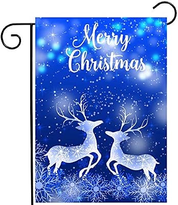 Shinesnow Christmas Deers Reindeer Snowflakes Winter Seasonal