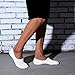 WANDER No Show Socks Mens Non Slip Low Cut Invisible Ankle Sock Pack 7 Pairs Boat Liner 6-11