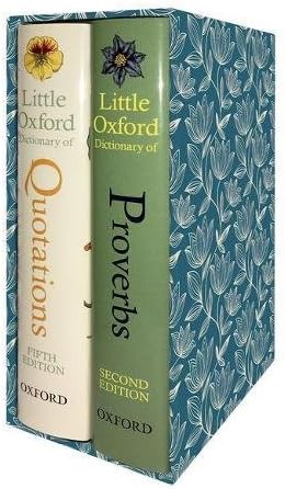 The Little Oxford Gift Box: Little Oxford Dictionary of Quotations; Little Oxford Dictionary of Proverbs