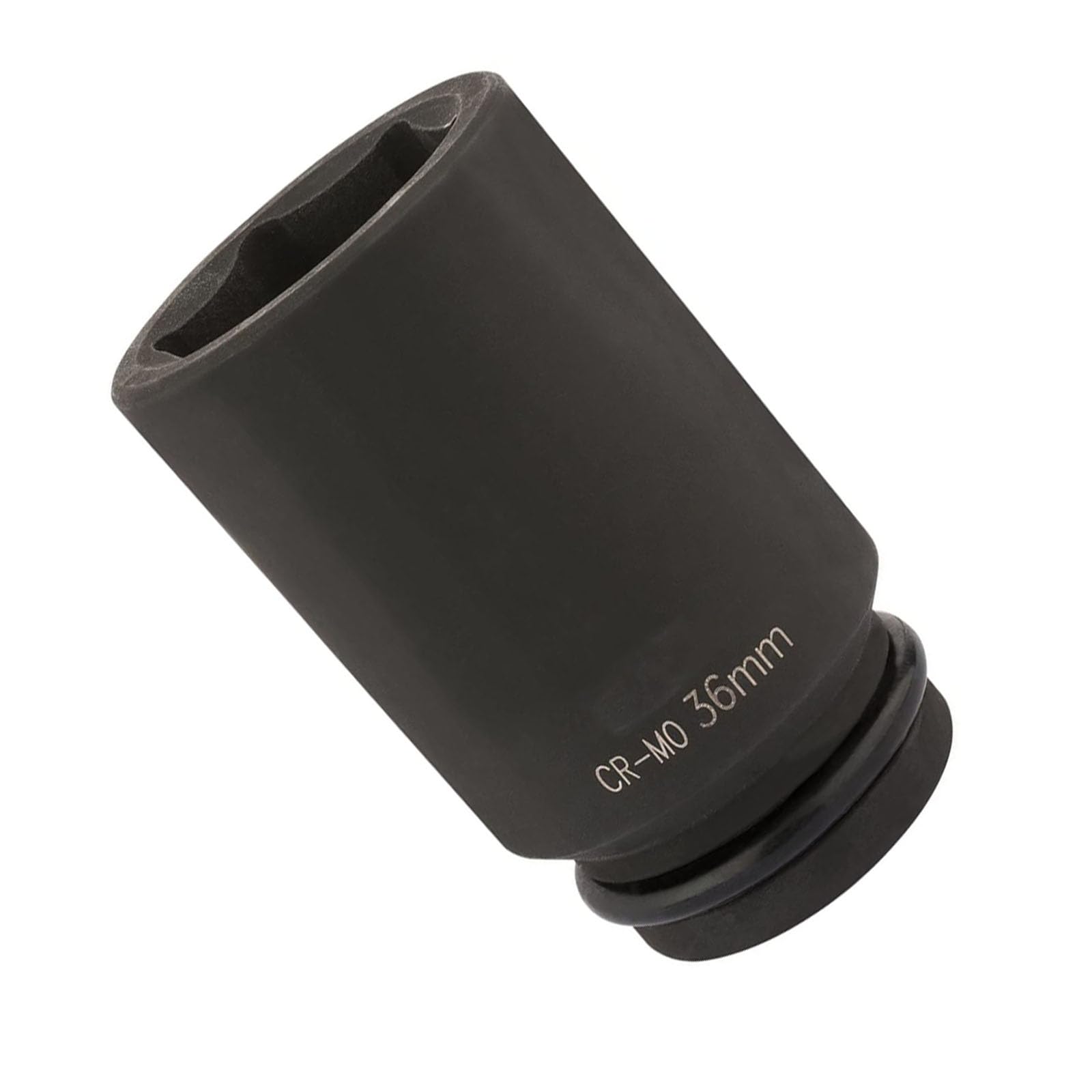 TOP-VIGOR 71940 Impact Socket, 3/4 Square Shank, 36mm Nut Setter Driver Drill Bit, 80mm Length for Woodworking, Auto Repairing, Machine Maintenance, Furnitures, 6 Point