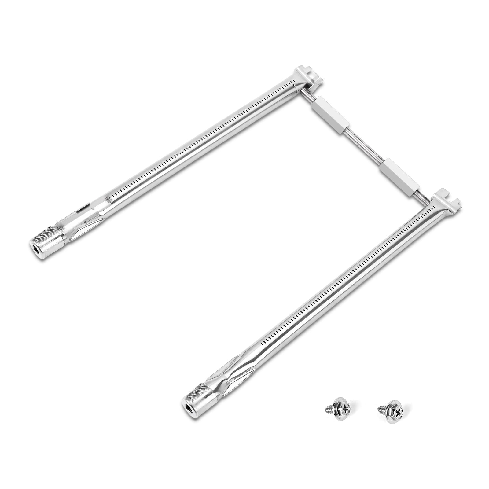 Denmay 69785 45.7cm Grill Burner Tube Stainless Steel Burner Pipe Replacement for Weber Spirit E-210, E-220, S-210, S-220,Weber Spirit I &II 200 Series Grills with Front Control knobs (2013-2016)