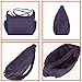 Lightweight Corss-body Purse Volcanic Rock Shoulder Bag(8981_Purple-Large)