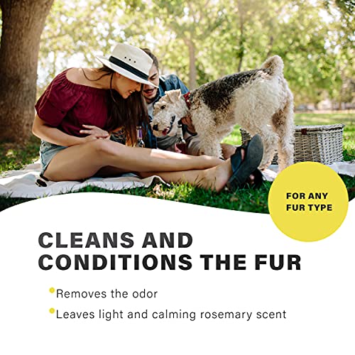 DOSEI Waterless Dog Shampoo No Rinse Natural Moisturizing Itchy Dog