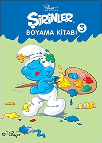 Sirinler Boyama Kitabi 3 Pierre Culliford Neslihan Ozakyncy