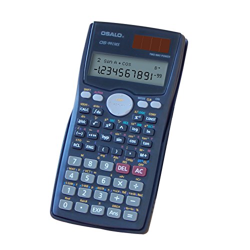 Offdix graphic calculators, solar and battery dual powe…