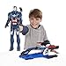 Marvel Avengers Titan Hero Series Iron Patriot Figure with Arc Thruster Jet Vehicle