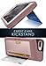 Smartish® iPhone 7 Plus/8 Plus Wallet Case - Wallet Slayer Vol. 2 [Slim Protective Kickstand] Credit Card Holder for Apple iPhone 8 Plus/7 Plus - Rosé All Day