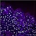 Lellel 3rd Gen Super Bright Solar Outdoor LED String Lights, for Yard Patio Garden Tree Party Wedding Decoration, Purple With 8 Working Modes