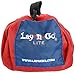 Lay-n-Go 4-in-1 Toy Storage Organizer Mat - Durable Machine Washable Drawstring Pull String Bag w/ 4 Mesh Pockets & Raised Lip for Lego & Other Toys - Easy-to-Clean (18