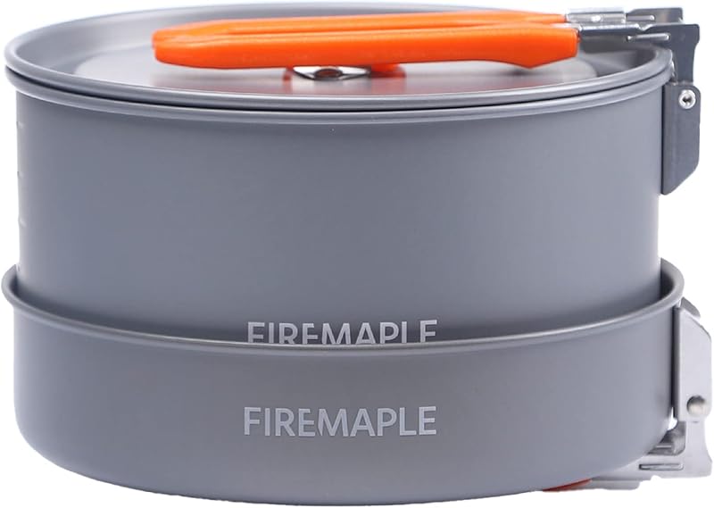 Feast 2 Kit de Utensilios Cocina de Camping Naranja