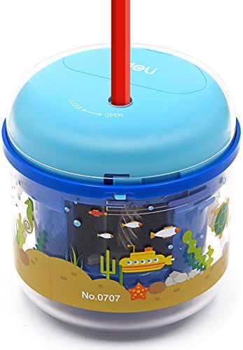 Pencil Sharpener, VOOPII Battery Operated Heavy Duty Electric Pencil Sharpener Children Friendly for School, Office, Home(Blue)