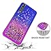 Zingcon Compatible for Huawei Nova 3E Phone Case,P20 Lite Glitter Case with Quicksand Bling Adorable Shine,[HD Screen Protector] Shockproof Hybrid Hard PC Soft TPU Protective Cover