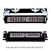 Abrams Focus 2X Series (Purple/White) 36W - 12 LED Funeral Vehicle Truck Windshield Strobe Warning Dash & Deck Light Bar