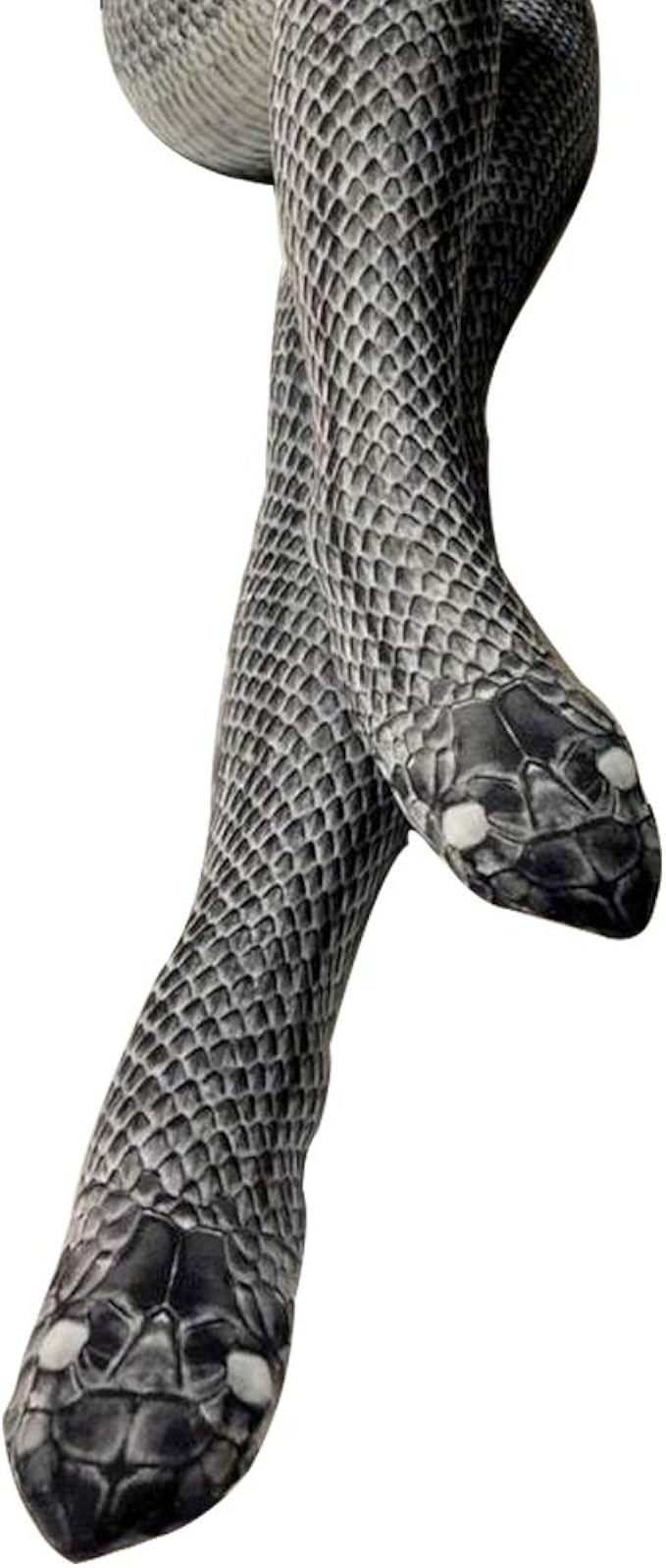 JasmineLi Novelty 3D Snakeskin Pattern Pantyhose/Women Yoga Fitness