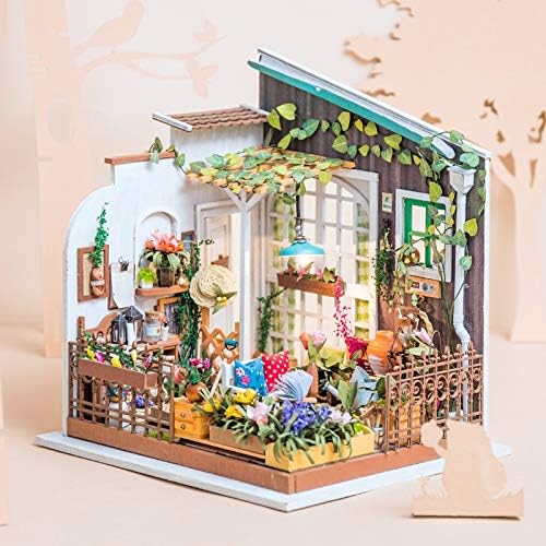 Rolife DIY Miniature Dollhouse Kit, 124 Scale Wooden