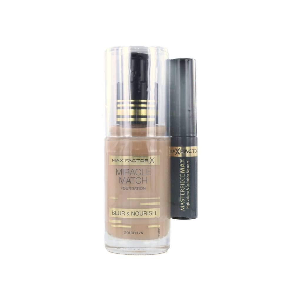 Max Factor Miracle Touch Foundation Plus Masterpiece Mascara