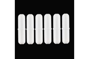 LABALPHA 6Pcs PTFE Magnetic Stirrer Bar, Magnetic Stir Bar 40mm/1.57 inch