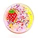 Dorothyworld 2018 Newest Fairy Putty Fluffy Strawberry Cloud Slime, Fluffy Floam Slime Stress Relief Toy Scented Sludge Toy for Kids and Adults (Container Super Small Design 120ML)