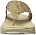 FitFlop Women's Lulu Popstud Flip Flop, Desert Stone, 9 M US