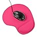Balepha Mouse Pad with Wrist Rest Support Comfortable Memory Foam Mouse Mat (Rose Pink)