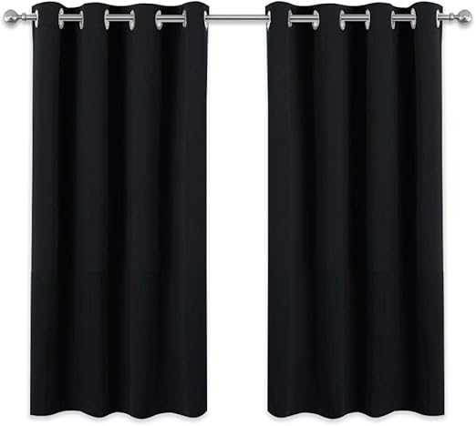 Pony Dance Blackout Curtain 54 Drop Eyelet Block Out Curtains
