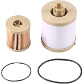 FD4616 Diesel Fuel Filter replacement for 2003-2007 Ford 6.0L F250 F350 F450 F550 Super Duty 2003-2005 Excursion Power stroke includes lower lifter pump and upper fuel bowl filter 3C3Z9N184CB